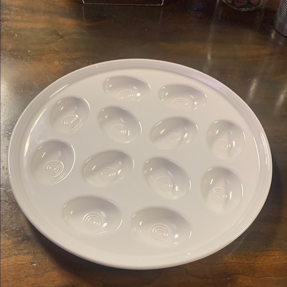 Fiesta Linen Egg Platter